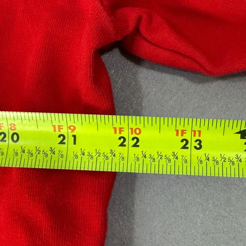 Nike Rugby Shirt Mens Large Red‎ White Striped Swoosh Embroidered Long Sleeve